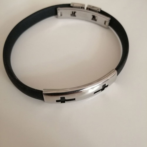 Christian unisex bracelet new stainless steel