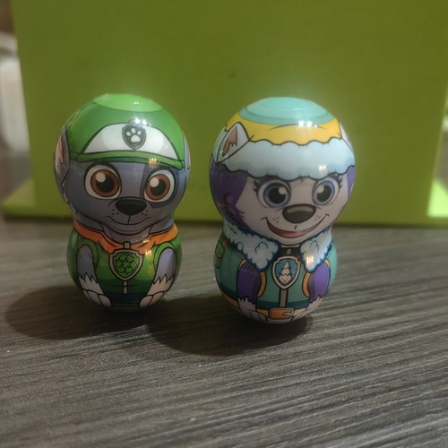 Paw Patrol Flipperz set of 2 figures like new