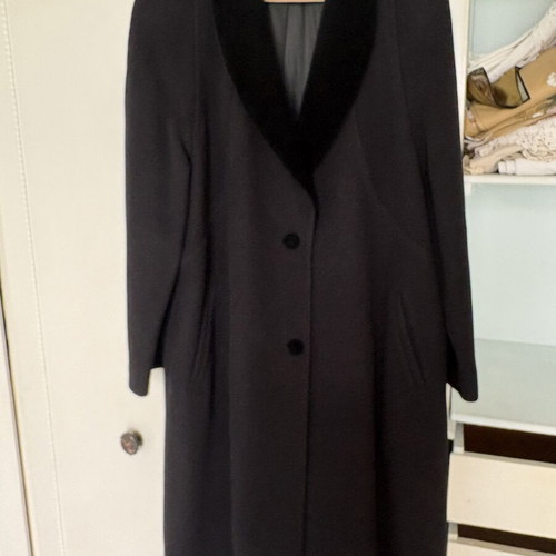 Goldix black coat like new, size 42