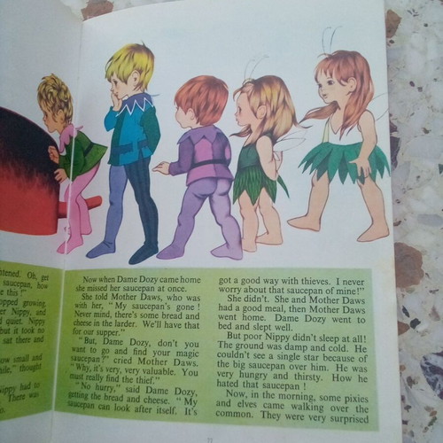 Bedtime Annual book by Enid Blyton used