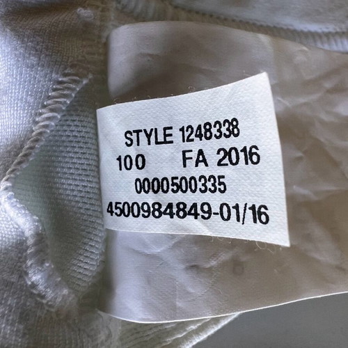 Under Armour women's sports bra white, like new, size XS