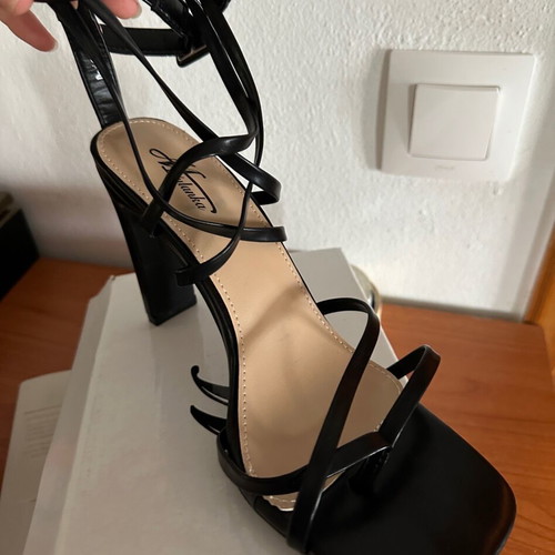 Women's sandals new black size 38