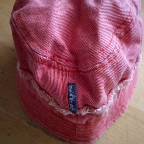 Stamion Unisex Kids Bucket Hat 52cm like new, coral denim