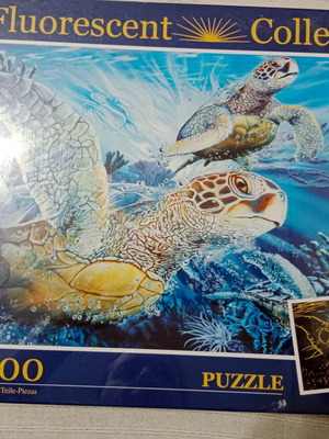 Παζλ - Θαλάσσιες χελώνες - Fluorescent