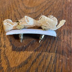 Lace earrings used