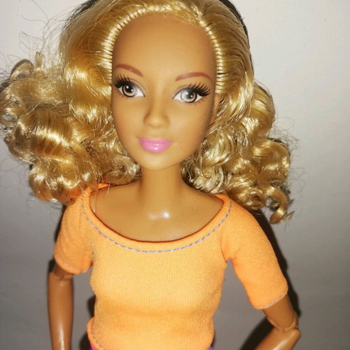 Barbie made to move doll unused without box