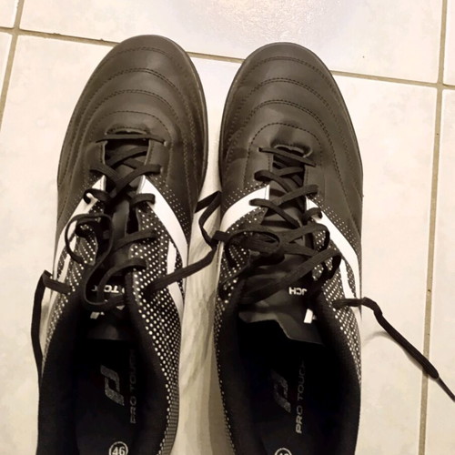 Pro Touch football shoes size 46 like new, black-white