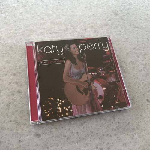 Katy Perry MTV Unplugged CD & DVD limited edition, like new