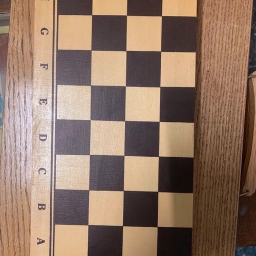 Wooden backgammon new