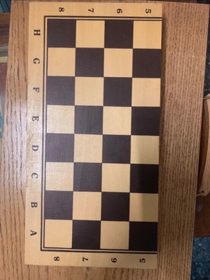 Wooden backgammon new