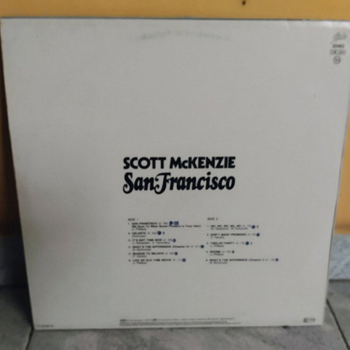 Scot McKenzie San Francisco vinyl record used, rock