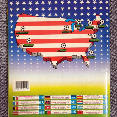 Panini world cup 1994 complete πανίνι usa