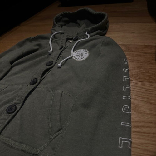 Abercrombie and Fitch hoodie like new, green, size S