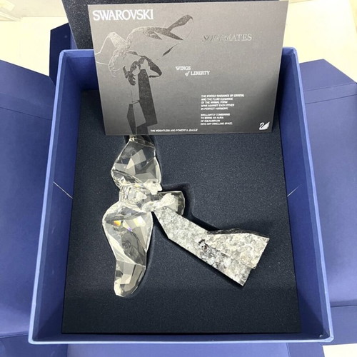 Swarovski Soulmates Wings of Liberty Eagle crystal sculpture like new