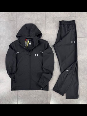 Ανδρική φόρμα Under Armour αδιάβροχη καινούργια, μαύρη