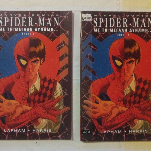 Spider-Man With Great Power Volumes A and B like new