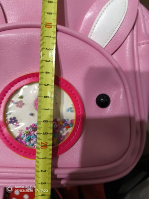 Children's bag used, pink