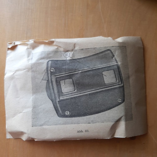 Meopta Meoskop Vintage Stereoscope Slide Projector Like New