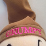 Grumpy plush Disney Store used