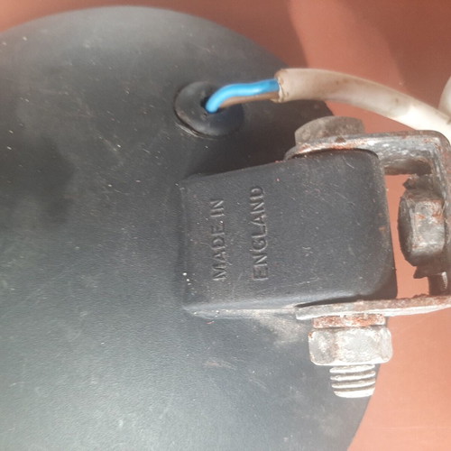 Halogen car spotlights used, pack of three, English made
