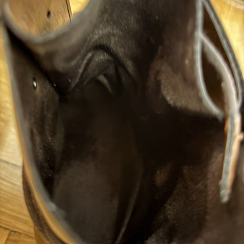 Leather ankle boots size 38 like new, brown