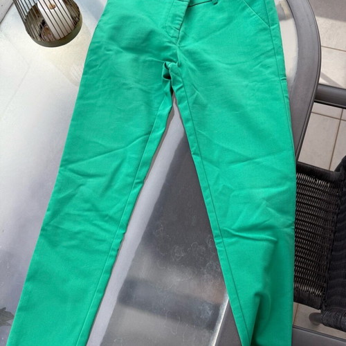 Vintage Moutaki chino women's pants green like new