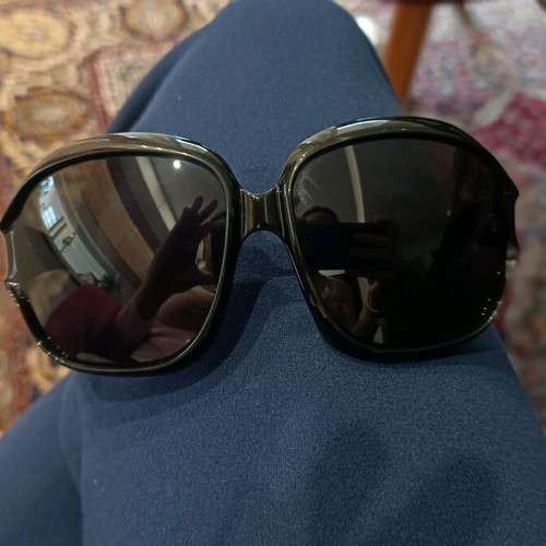 Miu Miu sunglasses used, large black