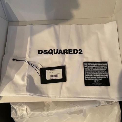 Dsquared2 Icon New Generation Faster Sneakers Μαύρα Καινούργια Μέγεθος 44