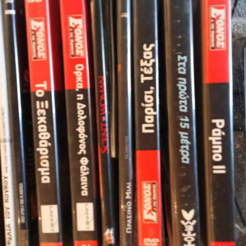 DVD set of 32 like new, various genres with subtitles