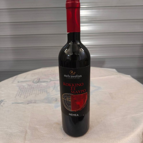 Red Wine Kokkino Se Mavro by Mitravelas Estate 750ml new