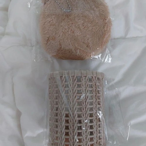 Pencil holder with teddy bears and gift wallet new