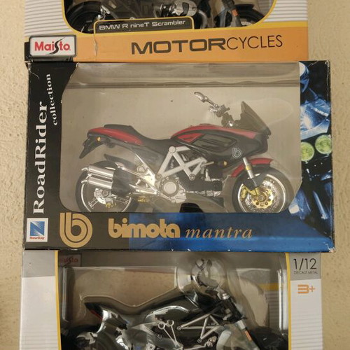 13 Miniature Machines in 1/12 scale