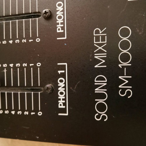 Phonic SM-1000 sound mixer console used