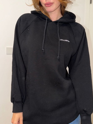 Black ASOS hoodie like new, size S