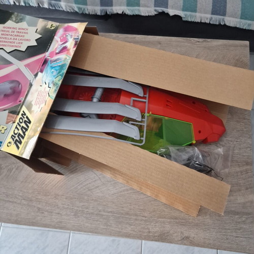 Action Man collectible helicopter new
