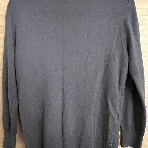 Naf Naf Small cardigan like new, gray green with design