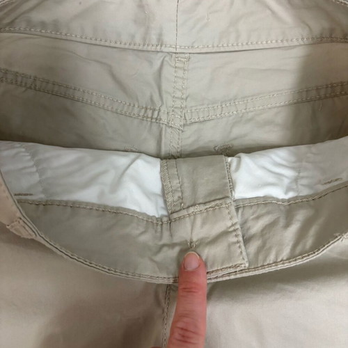 Cotton shorts beige size M new