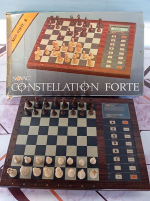 Novag Constellation Forte B vintage ηλεκτρονικό σκάκι μεταχειρισμένο, πλήρες