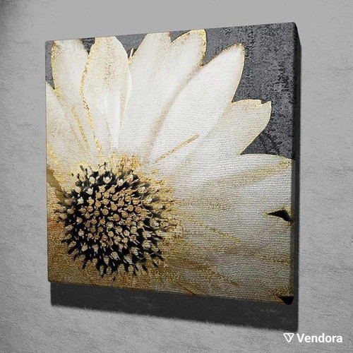 Decorative canvas painting new with wooden frame 45x45 cm
