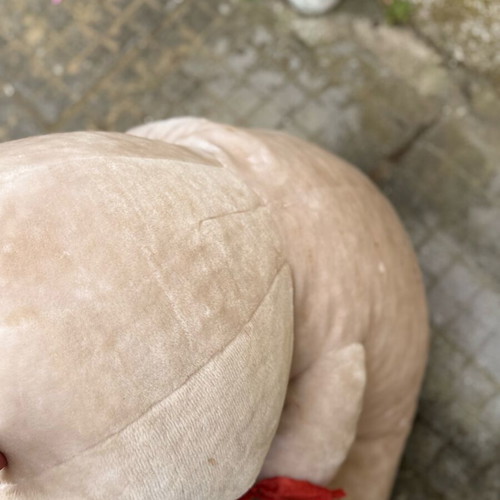 Dalmatian plush dog used with heart 'I love you'