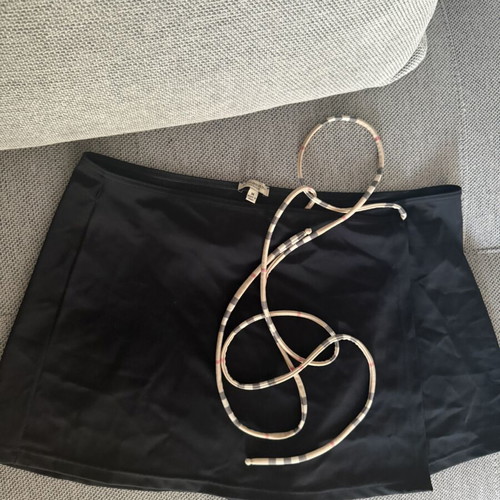 Burberry Beach Cover Up Mini Pareo like new, size S/M, black