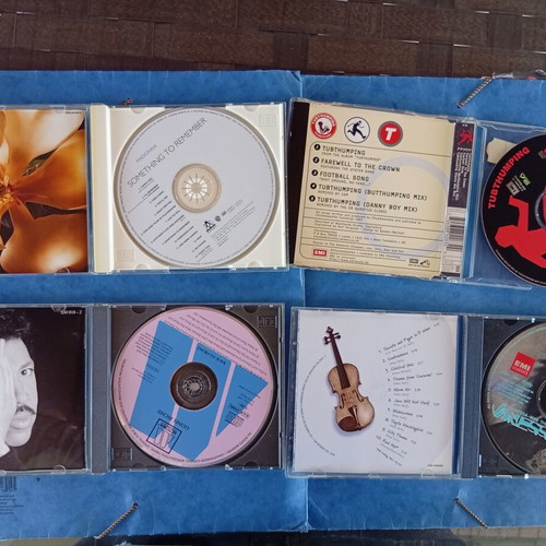 Music CDs used, set of 4