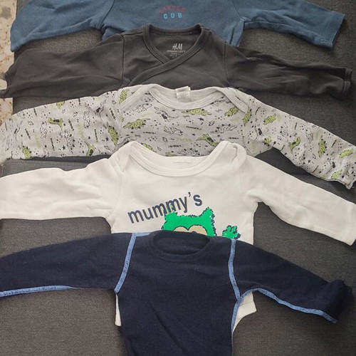 Baby clothes used, set for 3-6 months