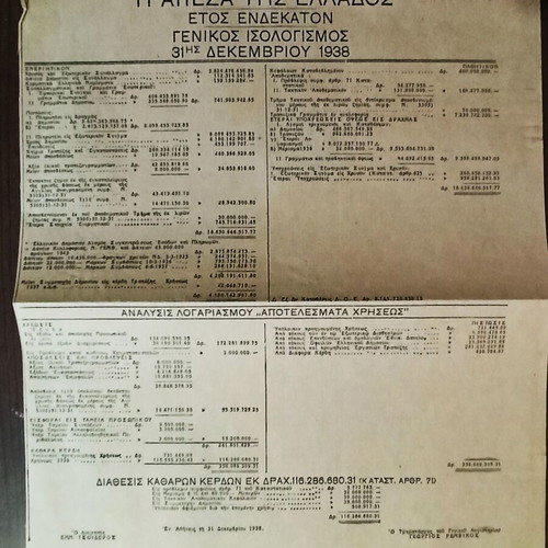 Ethnos newspaper scraps used for prewar USA, USSR, Japan & Poland March 1939