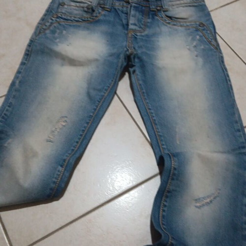 Men's jeans size S, like new, blue