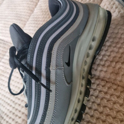 Nike athletic shoes gray size 42 like new