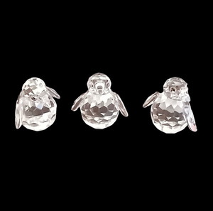 Swarovski μικροσκοπικοι πιγκουινοι