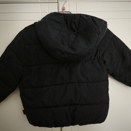 Benetton children's jacket like new, size 2 years, black