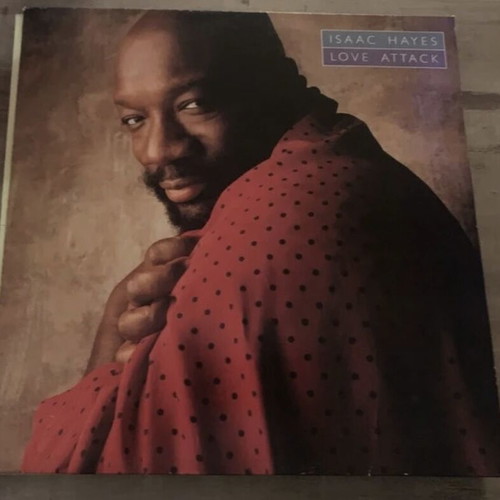 Isaac Hayes Love Attack vinyl used, R&B Soul