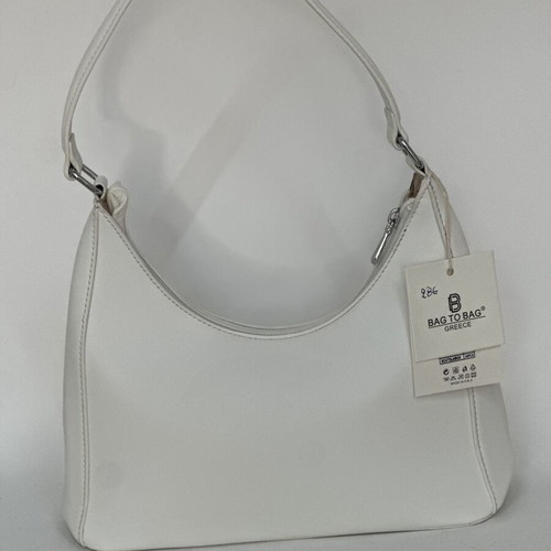 Bag to Bag white shoulder handbag new